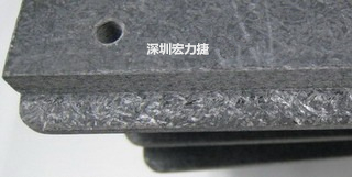 可加工性的合成石，可以用CNC洗出想要的形狀與機(jī)構(gòu)，可以媲美鋁合金