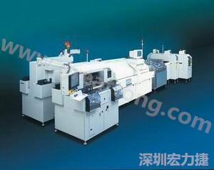 VAi 6300自動焊球貼放系統(tǒng)、回流焊爐、回流焊后的清洗機和材料運送設備