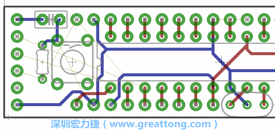 4.1. 把剩下的元件移動(dòng)到電路板工作區(qū)上。